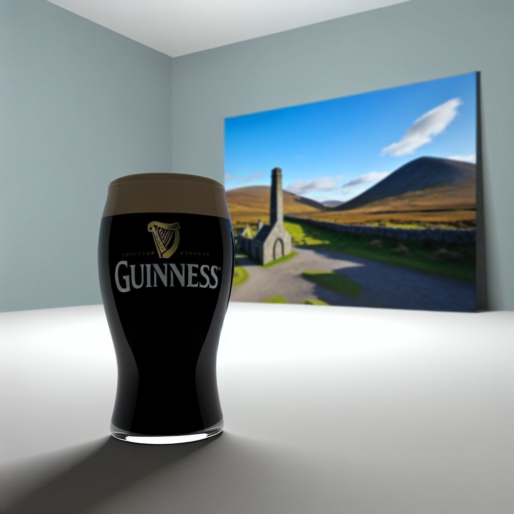 Image demonstrating Guinness Beer in the food context