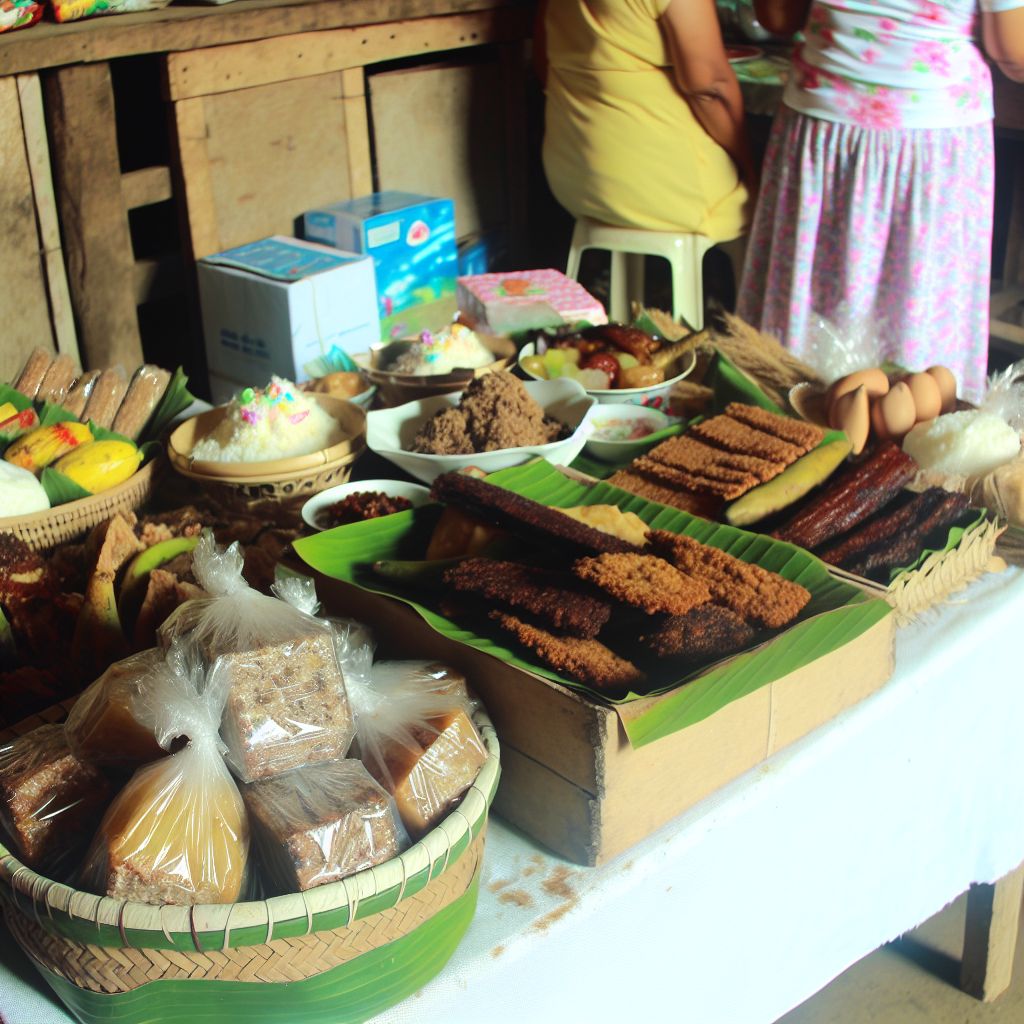 Image demonstrating Pasalubong in the food context